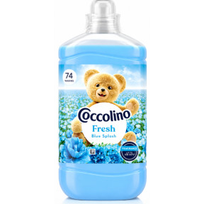 Концентрированный кондиционер для белья Coccolino Свежесть и мягкость с нотами зеленого яблока, розы и сандала, 1,7 л, 74 стирки